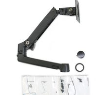 Ergotron Zusatzarm inkl. Ringsatz für LX Monitor Arm in Schwarz