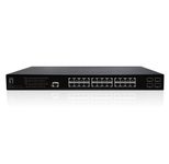 LevelOne Switch 28 Gigabit Ethernet-Ports mit 24 PoE-Ports 390W, 4 Gigabit SFP (GEP-2861)