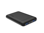 eSTUFF Powerbank Lithium Polymer (LiPo) 10.000 mAh - Schwarz