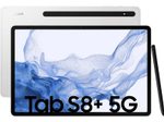 Samsung Galaxy Tab S8+ (12,4") 5G 128GB Silver