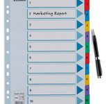 Esselte Ordnerregister A4 nummeriert - 10-teilig