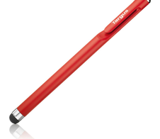 Targus Antimikrobieller Stylus-Stift für Smartphones und Touchscreens (Rot)