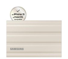 Samsung T7 Shield 1TB - Beige für PC/Mac
