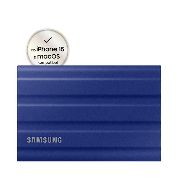 Samsung T7 Shield 2TB - Blau für PC/Mac video preview