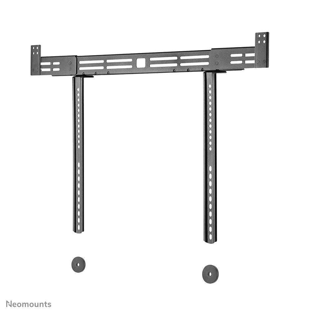 Neomounts AWL29-750BL1 universelle Videobar-/Sounbar-/Lautsprecher-Halterung, tiefenverstellbar (0-4,2 cm) - Schwarz video preview