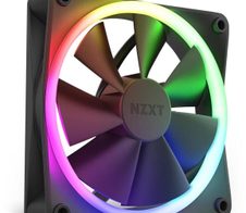 NZXT F120 RGB - Gehäuselüfter, Matt Schwarz (120mm, 20xLED)