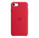 Apple Silikon Case für Apple iPhone 7 / 8 / SE, rot
