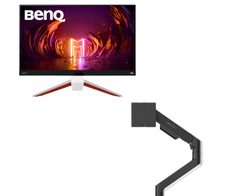 BenQ Mobiuz EX2710U Gaming Monitor 68,58 cm (27 Zoll) + BenQ Ergo Arm BSH01