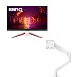 BenQ Mobiuz EX2710U Gaming Monitor 68,58 cm (27 Zoll) + BenQ Ergo Arm BSH02