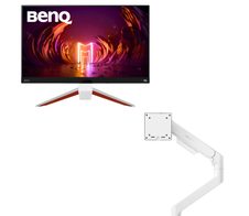 BenQ Mobiuz EX2710U Gaming Monitor 68,58 cm (27 Zoll) + BenQ Ergo Arm BSH02