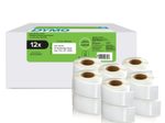 DYMO® Original Etikett für LabelWriter™, Vorteilspack, Rücksendung - weiss - permanent haftend, 12 x 500 Etiketten