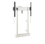 Vogel's RISE 2008 motorisierter Bodenständer bis 98 Zoll - 80 mm/s - weiß