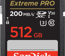 SanDisk Extreme PRO SDXC Speicherkarte 512GB