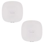 HPE Networking Instant On 2x AP25 (RW) ohne Netzteil Access Point 4x4 Wi-Fi 6 Indoor PoE fähig (Set 2xR9B28A)