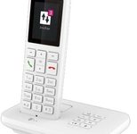 Telekom Sinus A12 Festnetz-Telefon mit Basis und AB Weiss