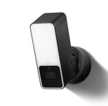 Eve 10ECA8101 Smarte Flutlichtkamera Outdoor (HomeKit), schwarz-weiß