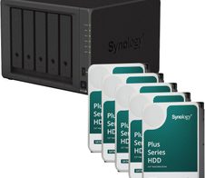 Synology DiskStation DS1522+ 5 Einschübe NAS-Server Leergehäuse + 20 TB Synology Plus (5x 4TB)