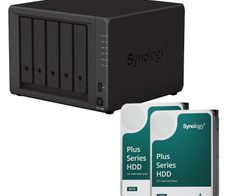 Synology DiskStation DS1522+ 5 Einschübe NAS-Server Leergehäuse + 8 TB Synology Plus (2x 4TB)