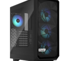 Fractal Meshify 2 Compact Lite RGB TG Light tint - Black