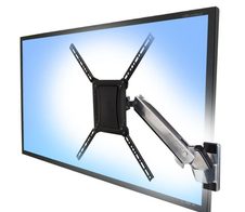 Ergotron Interaktiver Arm HD Wandhalterung für einen 76,2-139,7 cm 30-55 Zoll Display Aluminium