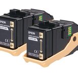 Epson Original Doppelpack Toner schwarz 13.000 Seiten (C13S050609)