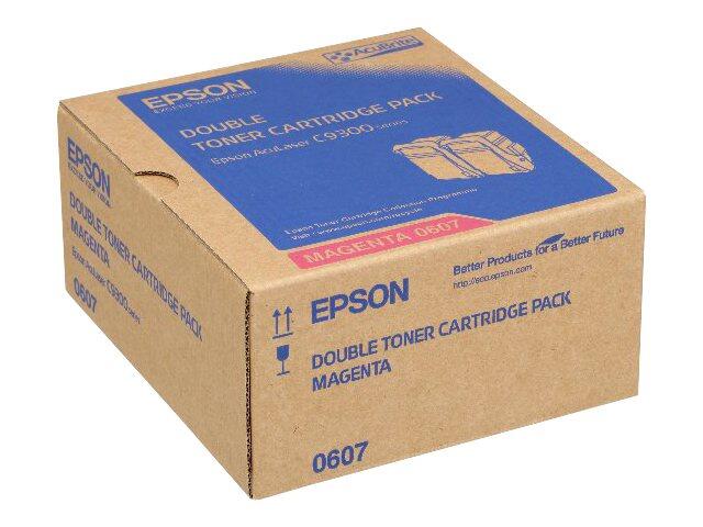 Epson Original Doppelpack Toner magenta 15.000 Seiten (C13S050607)