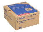 Epson Original Doppelpack Toner magenta 15.000 Seiten (C13S050607)