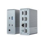 Hyper® HyperDrive Gen2 12-in-1 USB-C Docking Station, silber