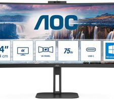 AOC CU34V5CW/BK Curved Monitor 86,4 cm (34 Zoll)