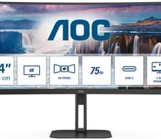 AOC CU34V5C/BK Curved Monitor 86,4 cm (34 Zoll)