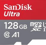 SanDisk Ultra microSDXC Speicherkarte 128GB + SD Adapter