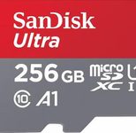 SanDisk Ultra microSDXC Speicherkarte 256GB + SD Adapter