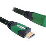DeLOCK Kabel High Speed HDMI mit Ethernet gewinkelt 4K 2m