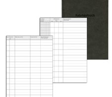 AVERY Zweckform Fahrtenbuch, Pkw mit Jahresabrechnung Formularbuch 223D - 1 x 48 Blatt