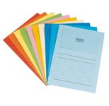 ELCO Sichthüllen Ordo classico DIN A4 farbsortiert glatt 120 g/qm - 100 Stück