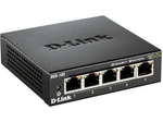D-Link DGS-105 5-Port Gigabit Desktop Switch mit Metallgehäuse (DGS-105/E)