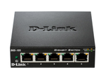 D-Link DGS-105 5-Port Gigabit Desktop Switch mit Metallgehäuse (DGS-105/E)
