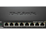 D-Link DGS-108 8-Port Gigabit Desktop Switch mit Metallgehäuse (DGS-108/E)