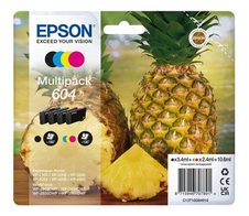 Epson Original 604 Ananas Druckerpatronen - 4er Multipack (C13T10G64010)
