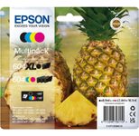 Epson Original 604XL BK / 604 CMY Ananas Druckerpatrone - 4er Multipack