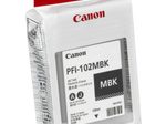 Canon Original PFI-102MBK Druckerpatrone - schwarz matt 130ml