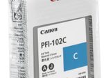 Canon Original PFI-102C Druckerpatrone - cyan 740 Seiten