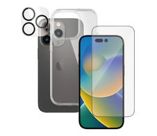 PanzerGlass® 3-in-1 Schutzset für iPhone 14 Pro