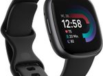 Fitbit Versa 4 Fitness-Smartwatch, Graphit/Schwarz