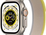 Apple Watch Ultra (GPS + Cellular) 49mm Titaniumgehäuse, Trail Loop gelb / beige