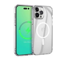 eSTUFF Berlin Magnetic Hybrid Case für das iPhone 14 Pro Max - Clear