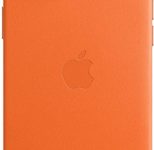 Apple Leder Case mit MagSafe für Apple iPhone 14 Plus, Orange