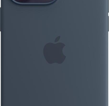 Apple Silikon Case mit MagSafe für Apple iPhone 14 Pro Max, Sturmblau