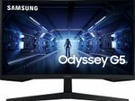 Samsung Odyssey G5 C27G55TQBU Curved Gaming Monitor 68cm (27 Zoll)