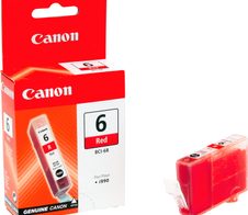 Canon Original BCI-6R Druckerpatrone - rot 390 Seiten